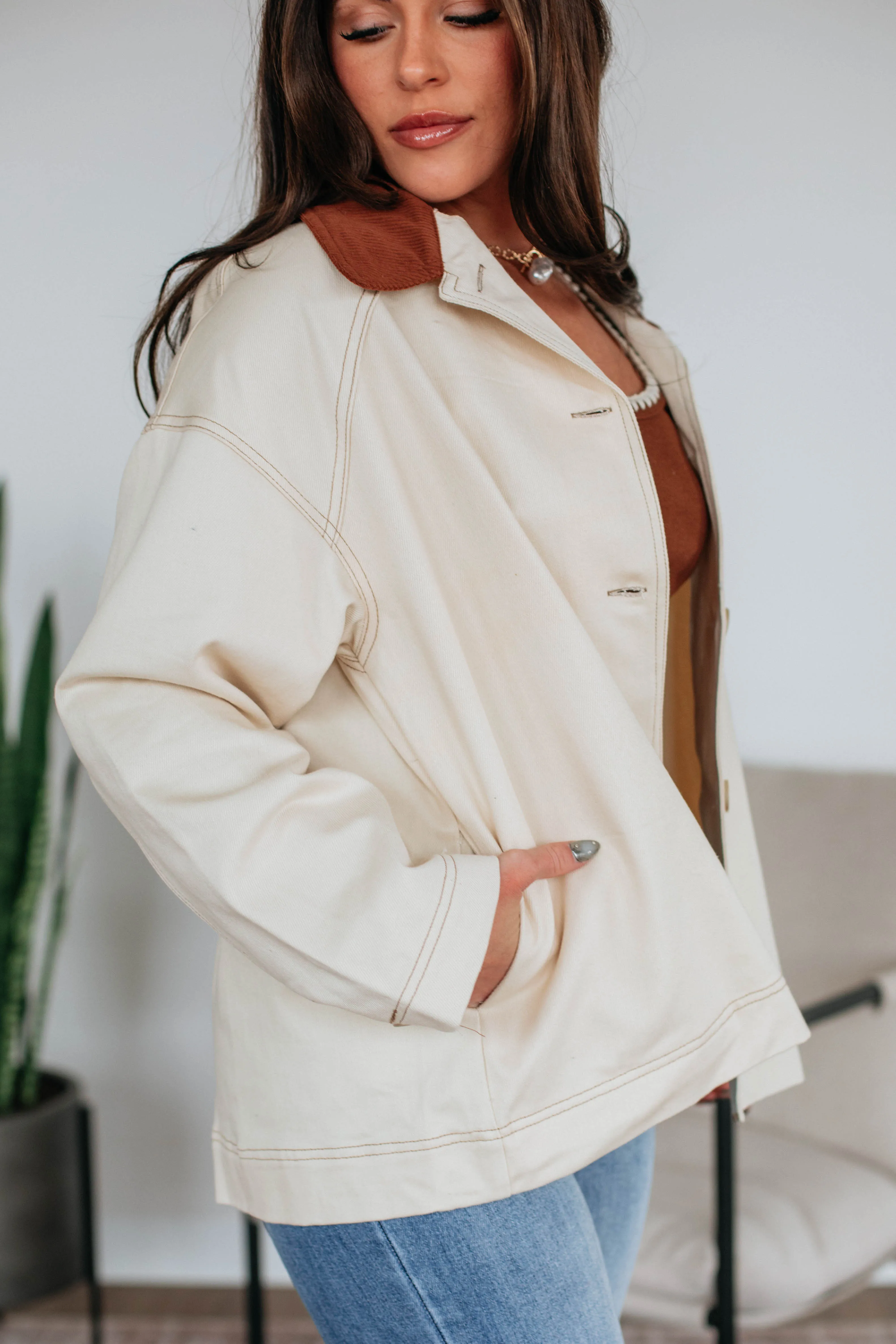 Carenza Denim Jacket sold by Wild Oak Boutique product image thumbnail 2