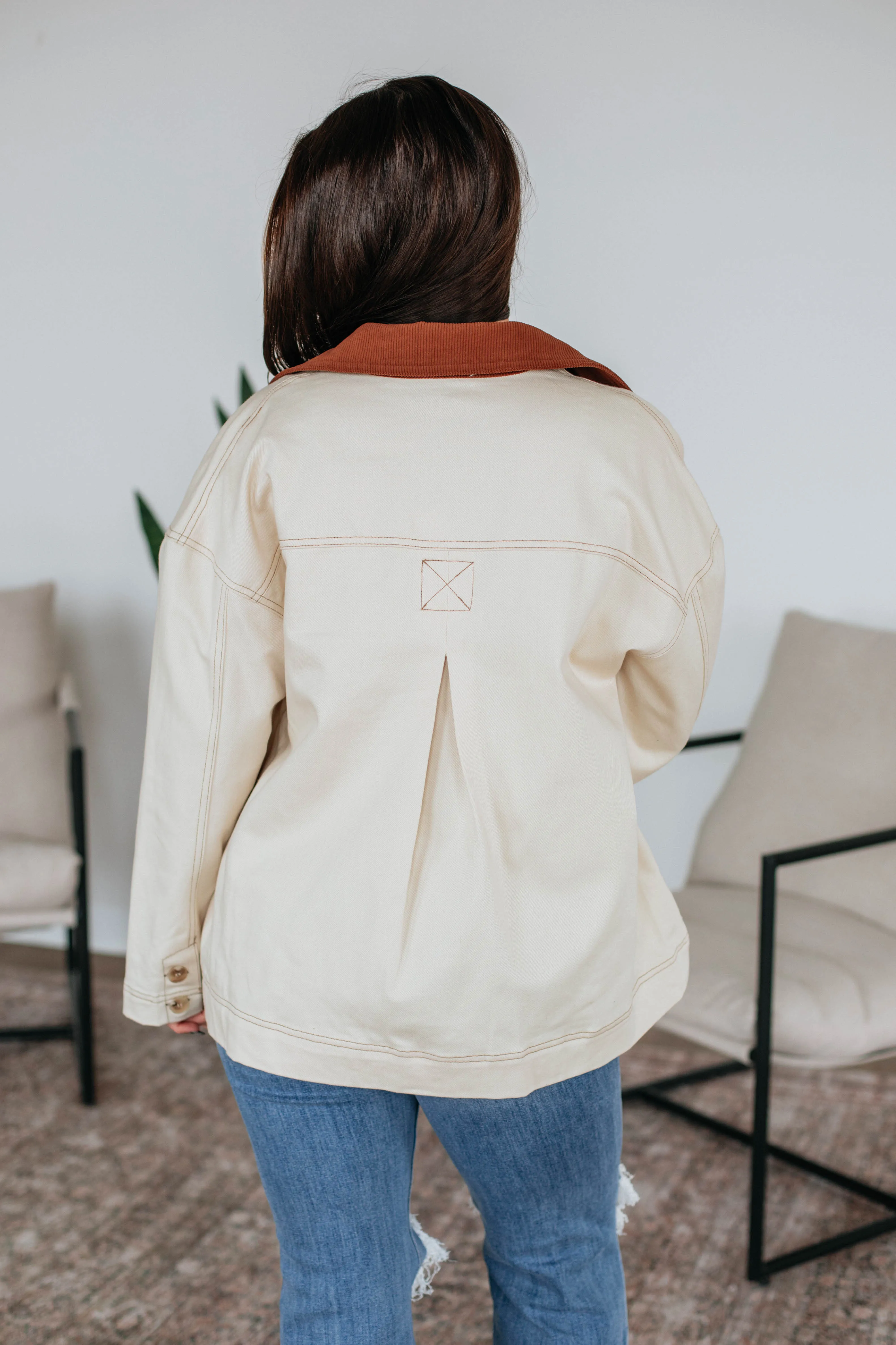 Carenza Denim Jacket sold by Wild Oak Boutique product image thumbnail 5