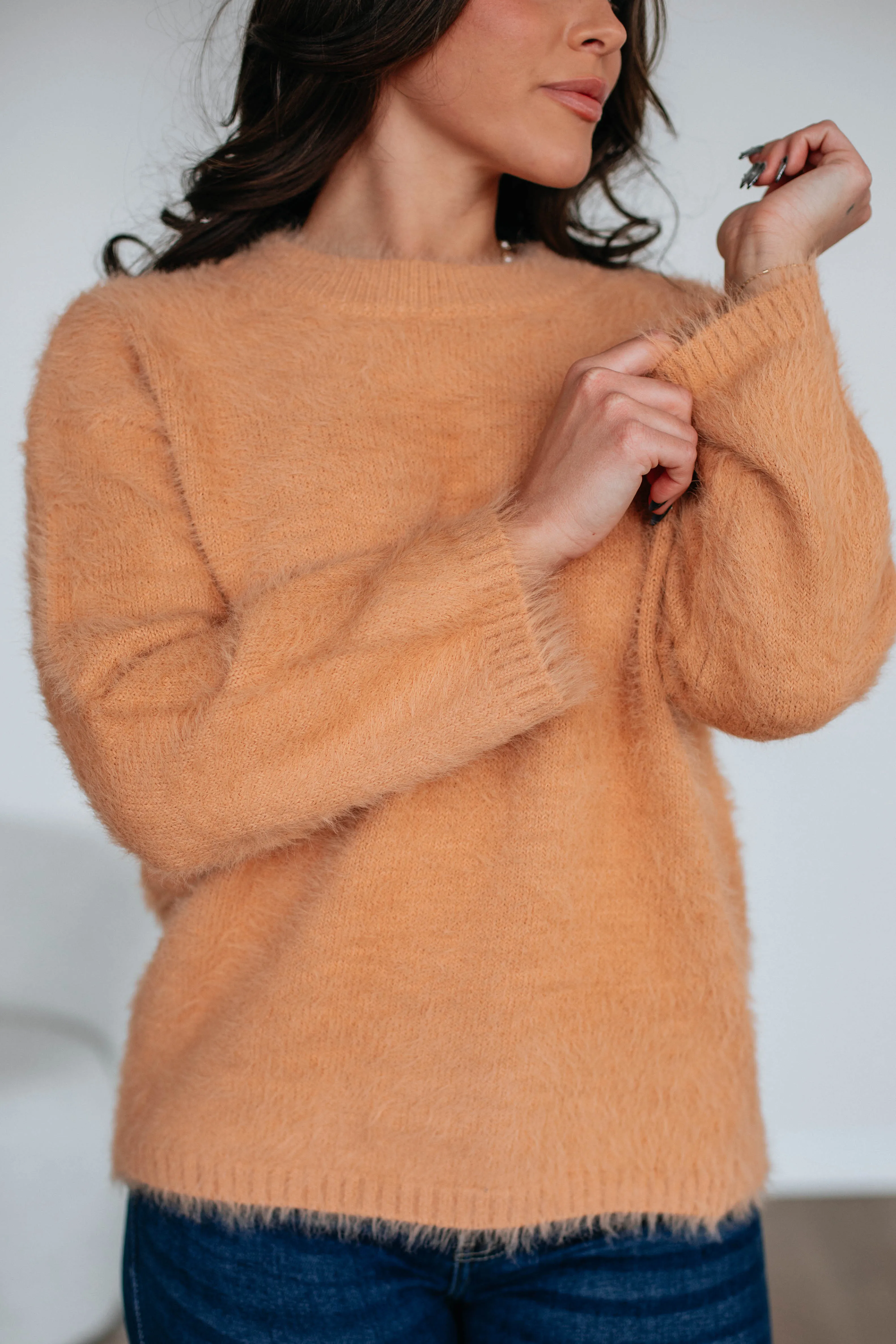 Everly Sweater - Light Camel sold by Wild Oak Boutique product image thumbnail 2