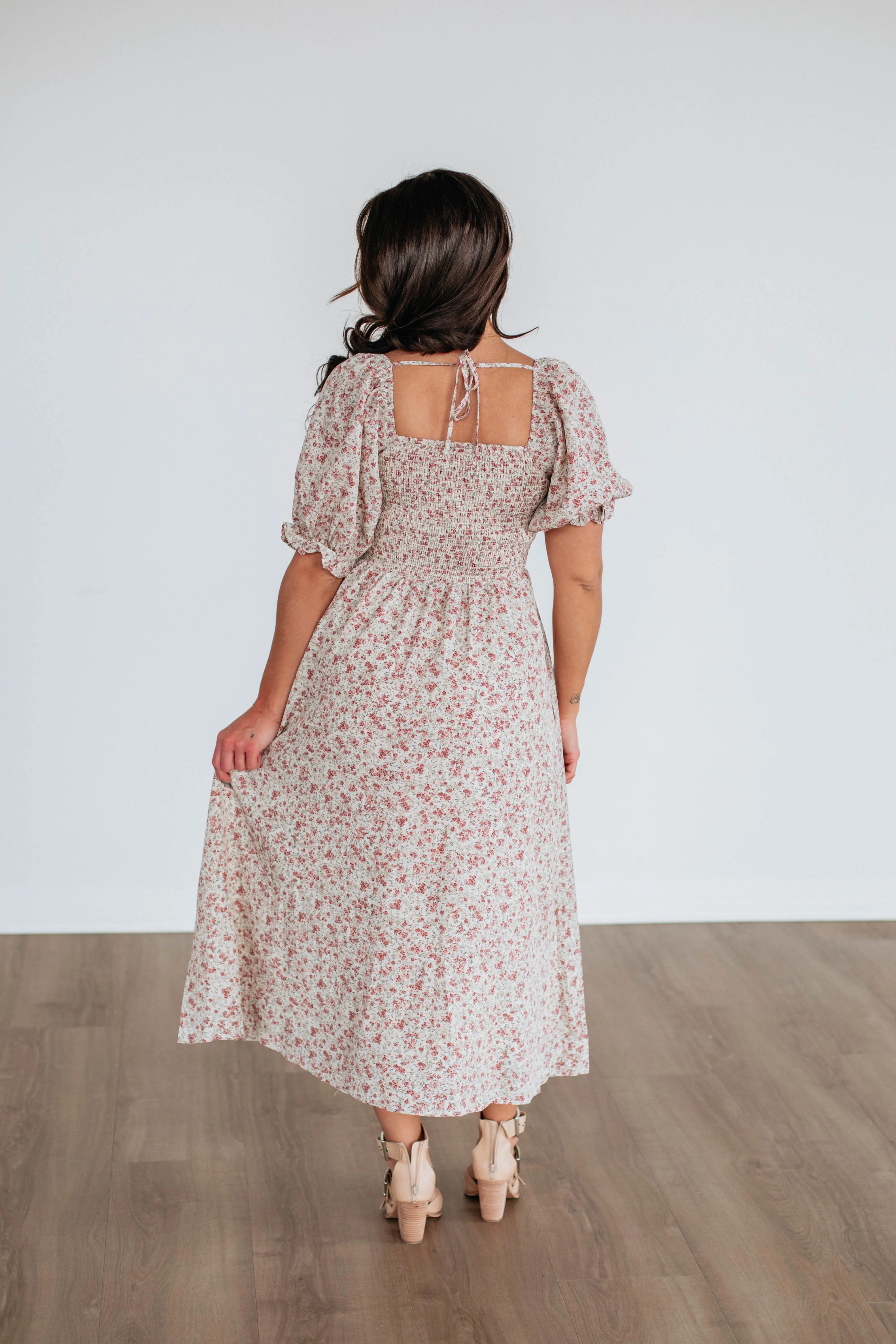 Hazel Floral Dress sold by Wild Oak Boutique product image thumbnail 5