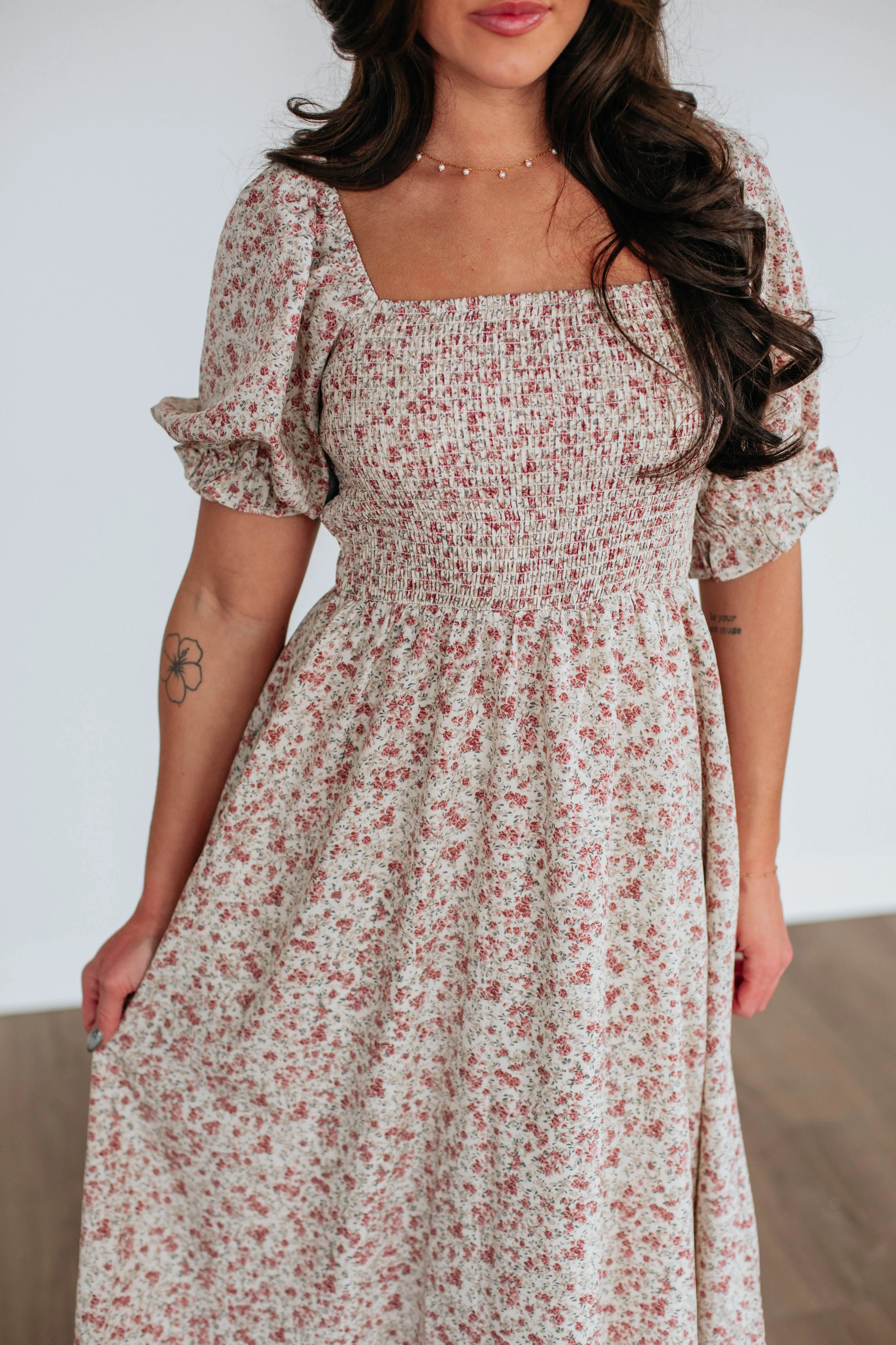 Hazel Floral Dress sold by Wild Oak Boutique product image thumbnail 2