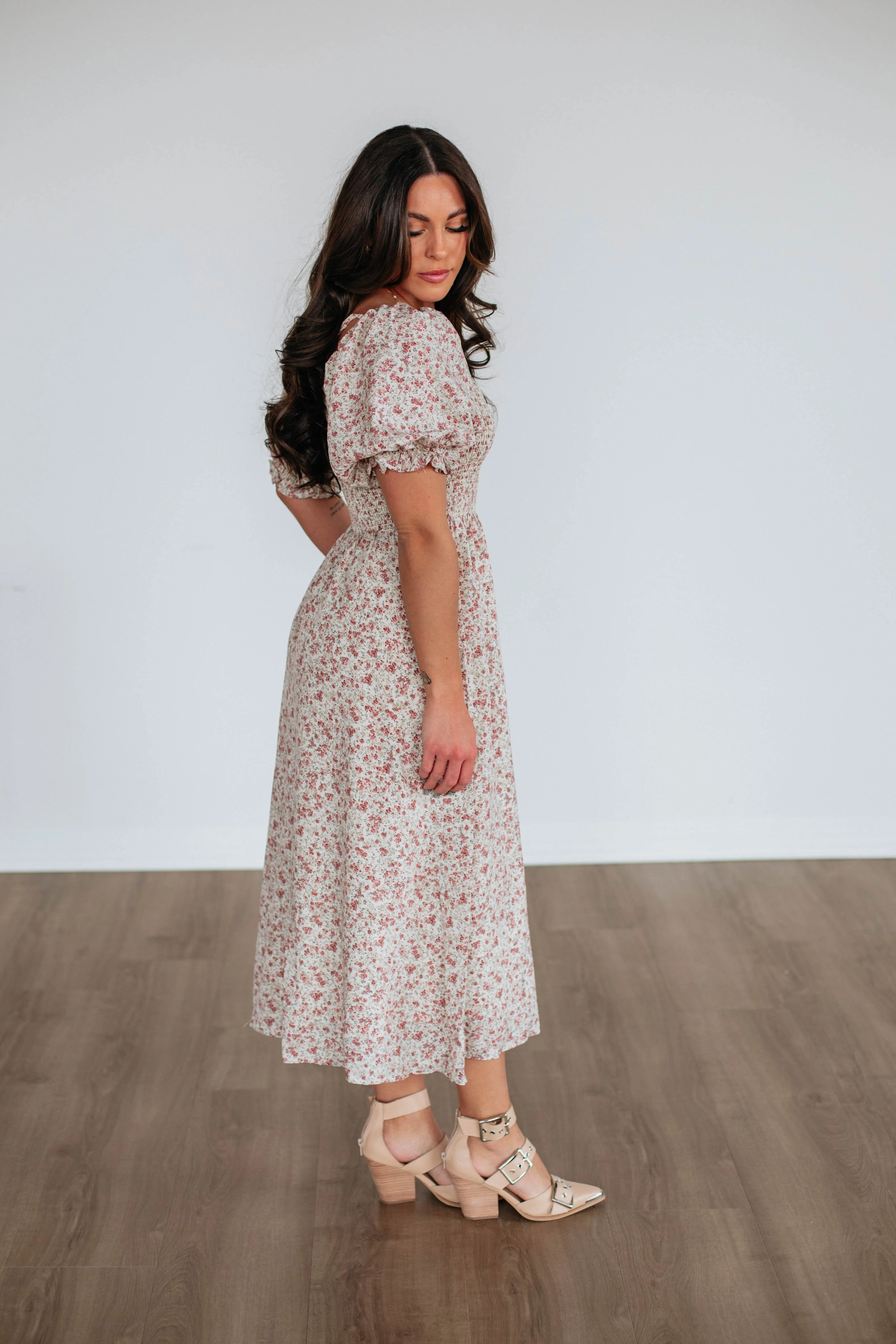 Hazel Floral Dress sold by Wild Oak Boutique product image thumbnail 3