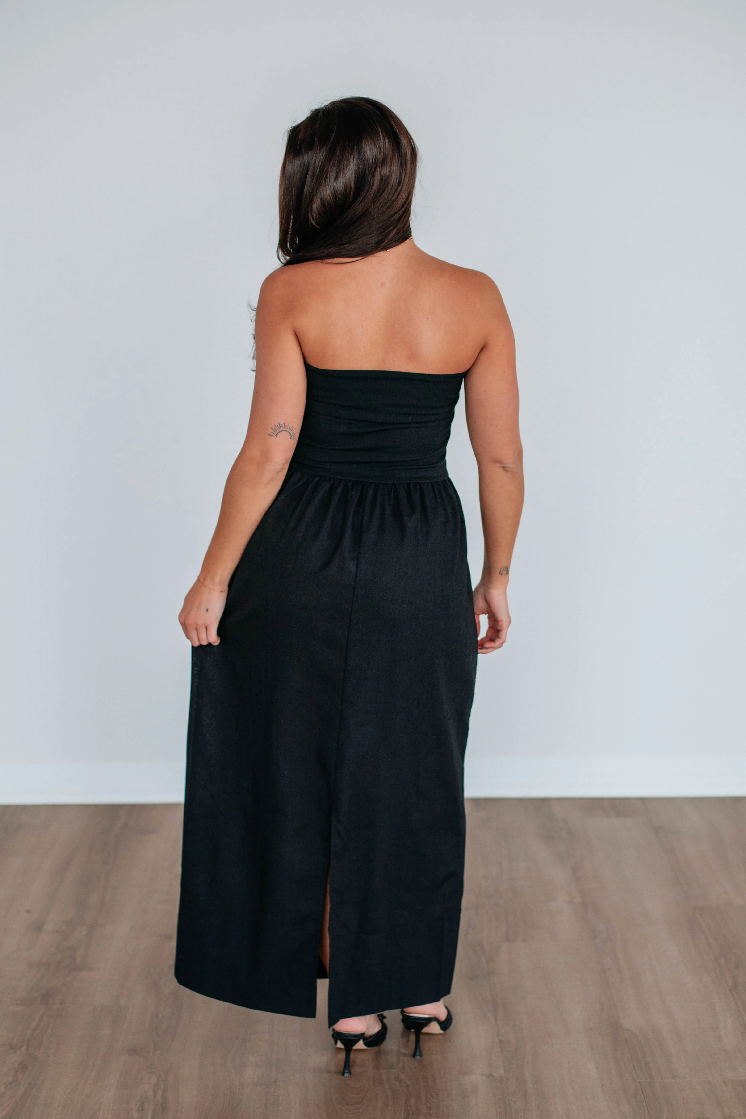 Hit The Resort Dress - Black sold by Wild Oak Boutique product image thumbnail 5