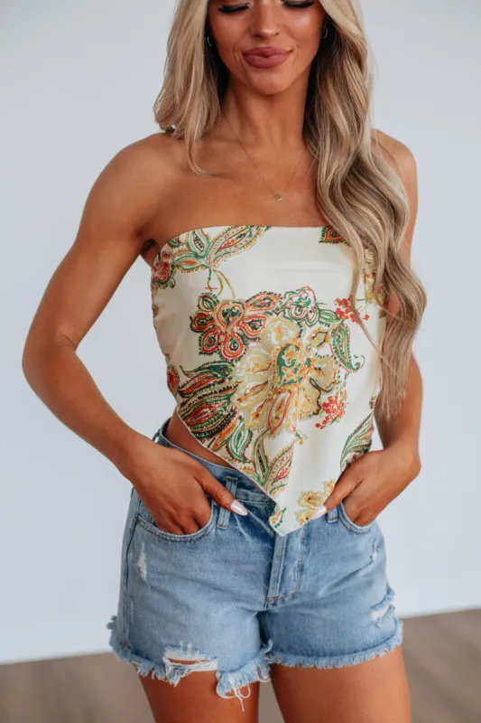 Irresistible Feelings Top - Natural sold by Wild Oak Boutique