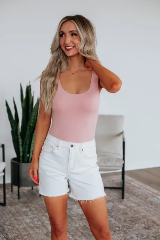 Ayanna Basic Bodysuit - Blush made by BE COOL