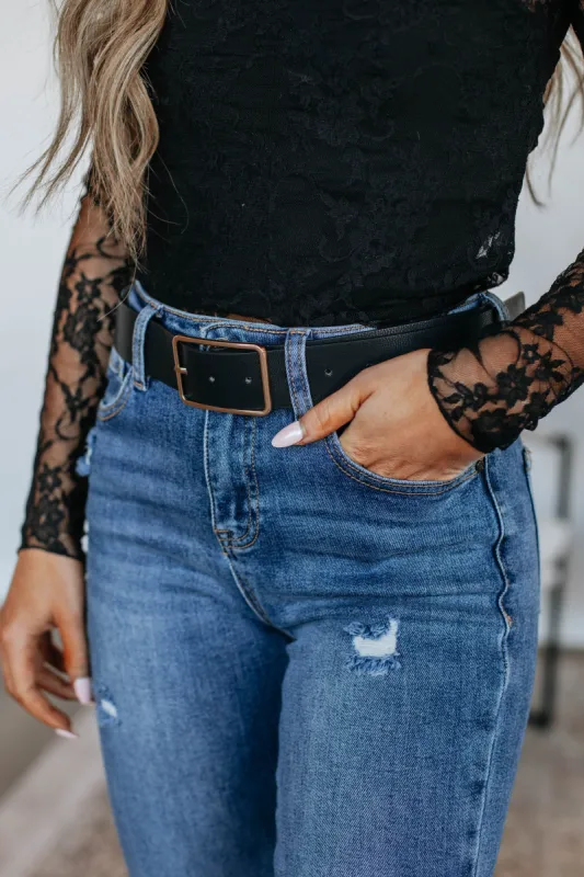 Kienna Belt - Black sold by Wild Oak Boutique