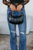 Talisha Woven Bag - Black sold by Wild Oak Boutique
