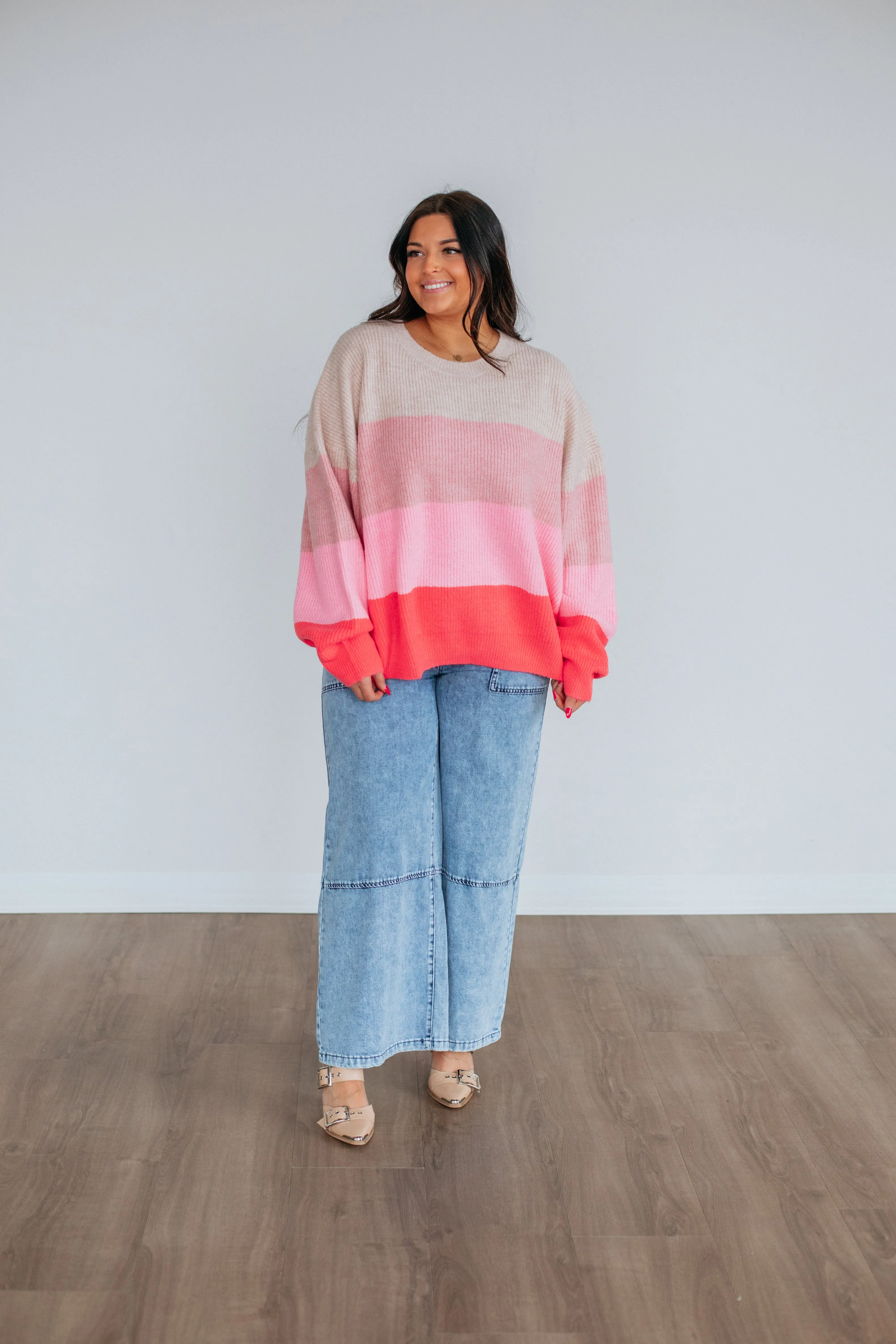 Annie Striped Sweater sold by Wild Oak Boutique product image thumbnail 3