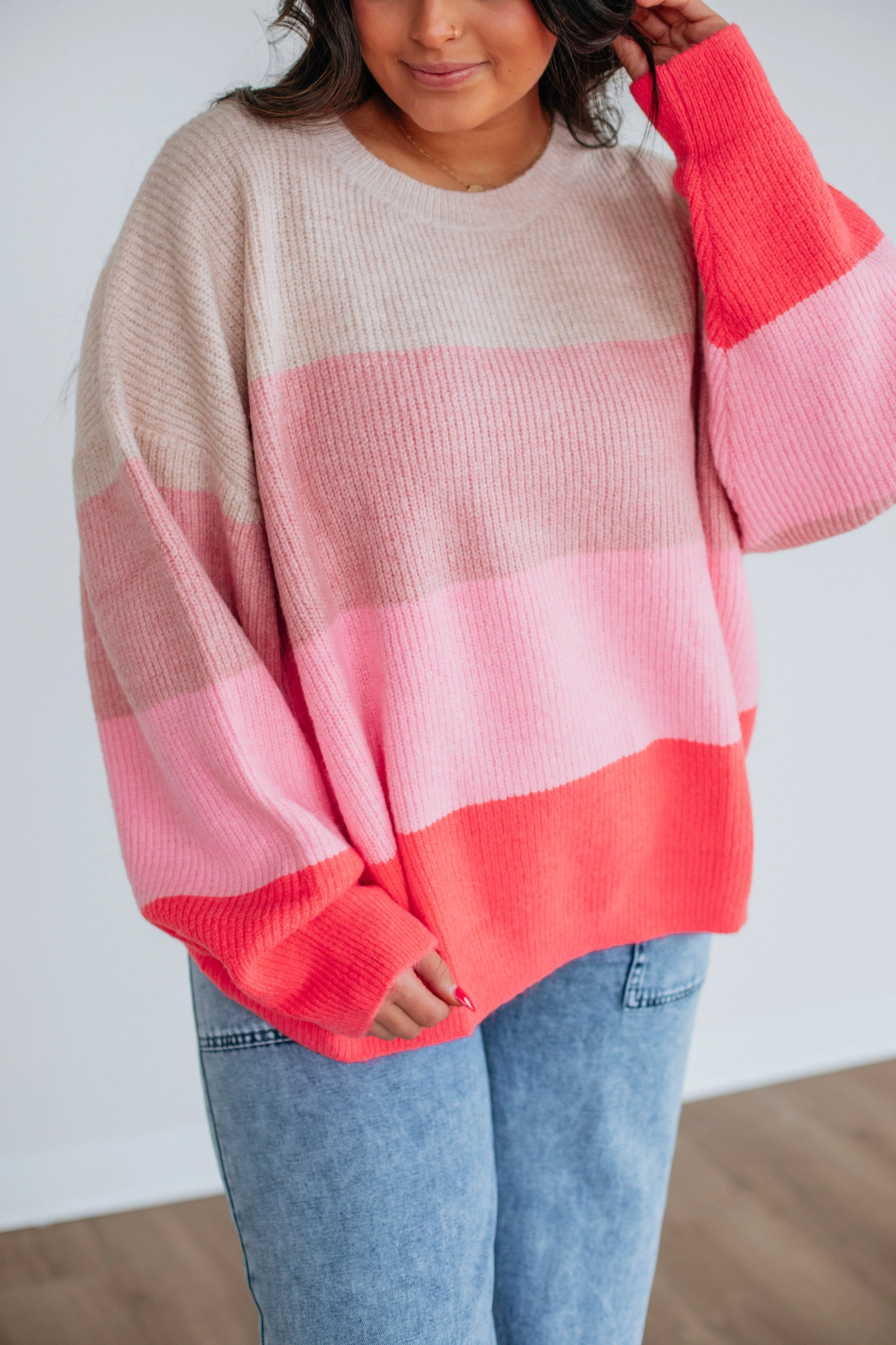 Annie Striped Sweater sold by Wild Oak Boutique product image thumbnail 2