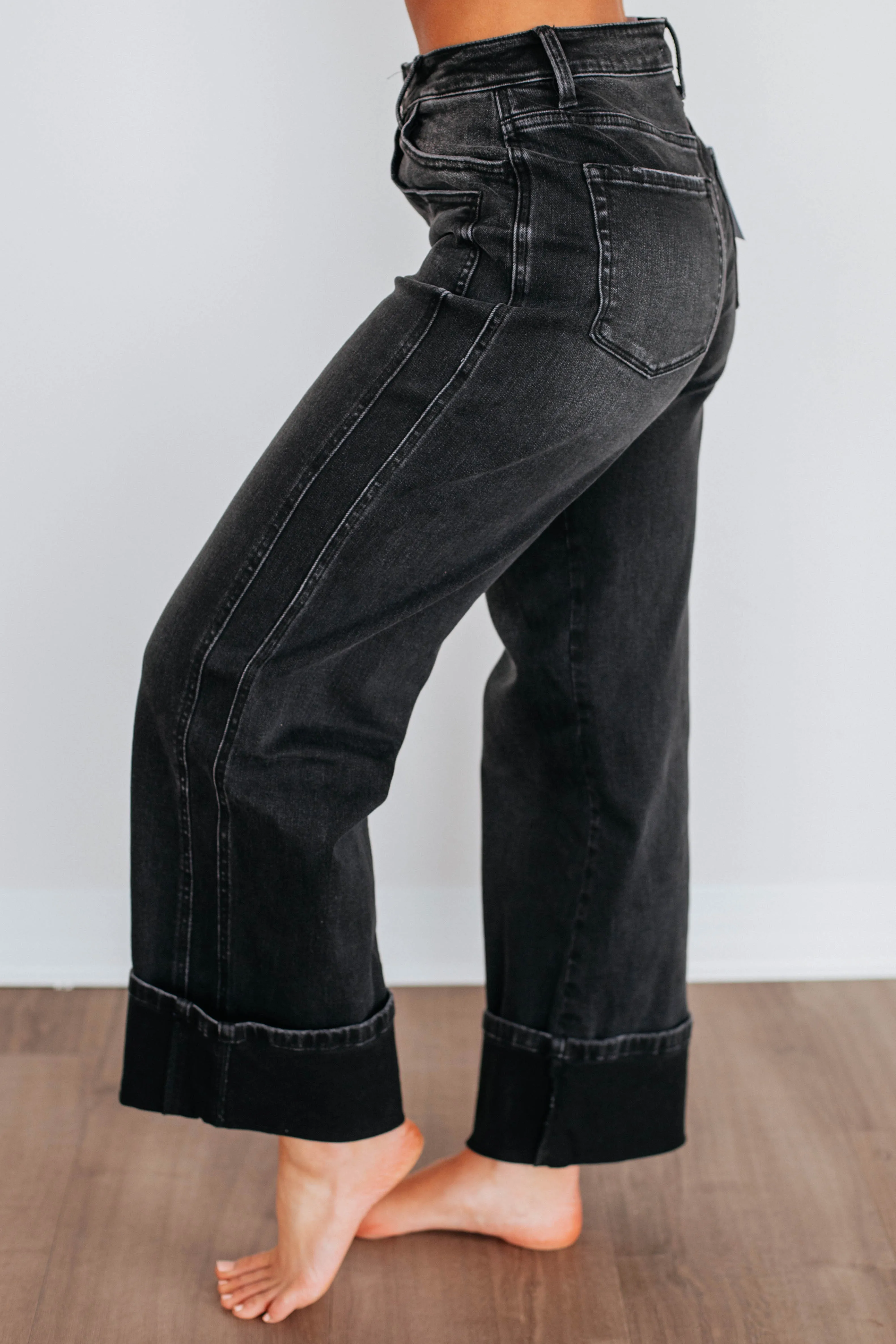 Kris Vervet Jeans - Vintage Black sold by Wild Oak Boutique product image thumbnail 2