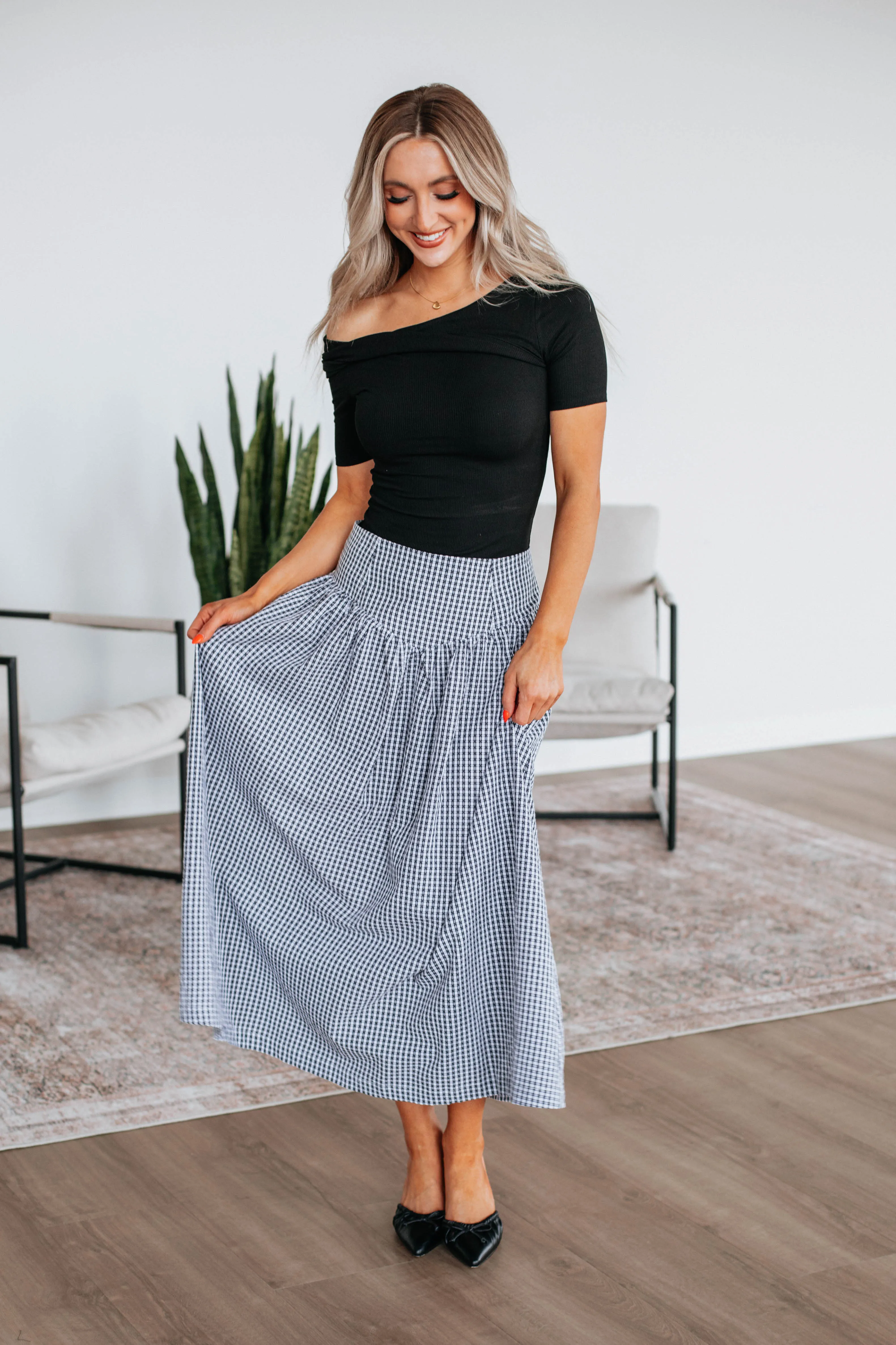 Ezra Maxi Skirt sold by Wild Oak Boutique product image thumbnail 2