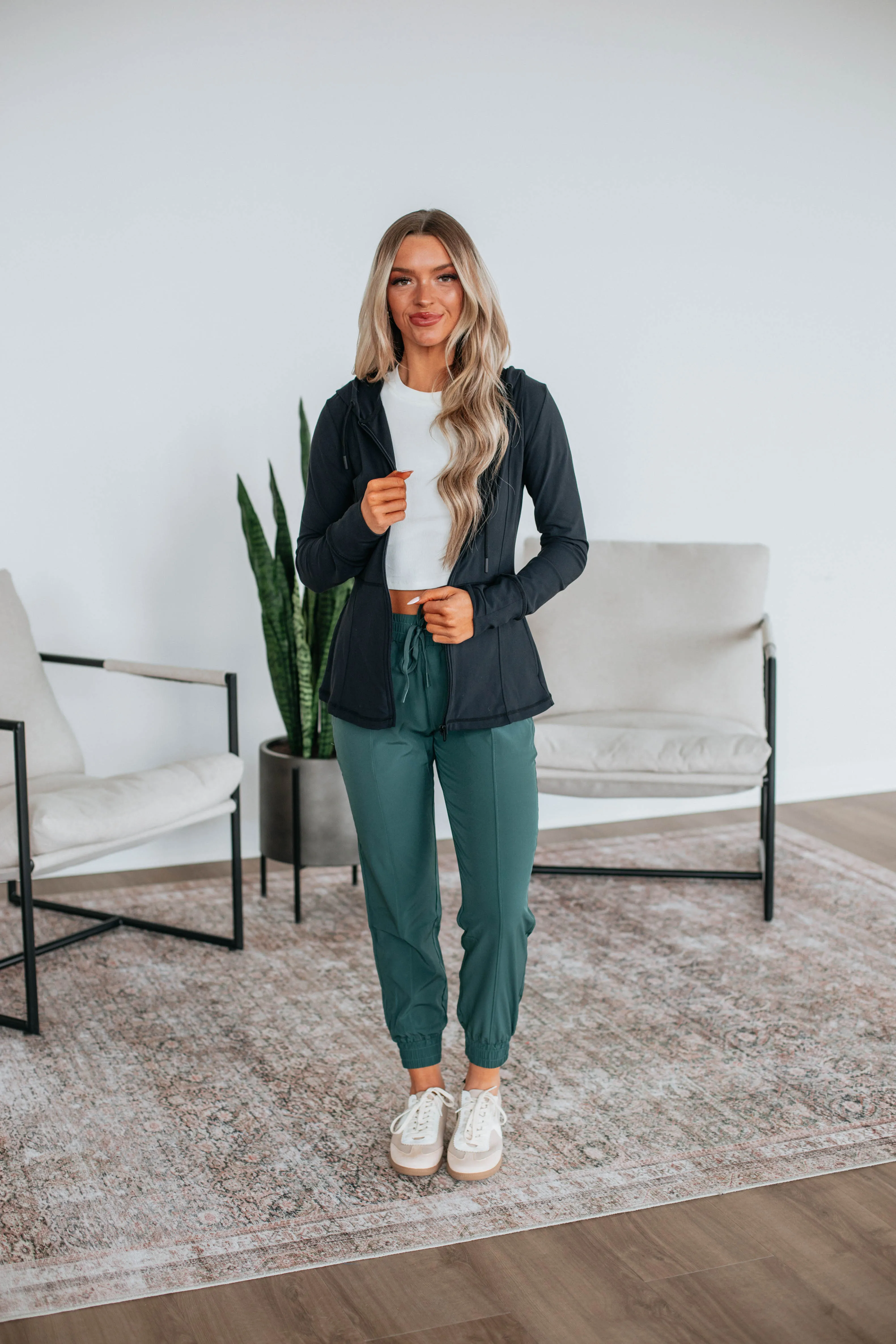 Crystal Active Jacket - Black sold by Wild Oak Boutique product image thumbnail 3