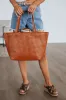Keeley Tote Bag - Cognac sold by Wild Oak Boutique