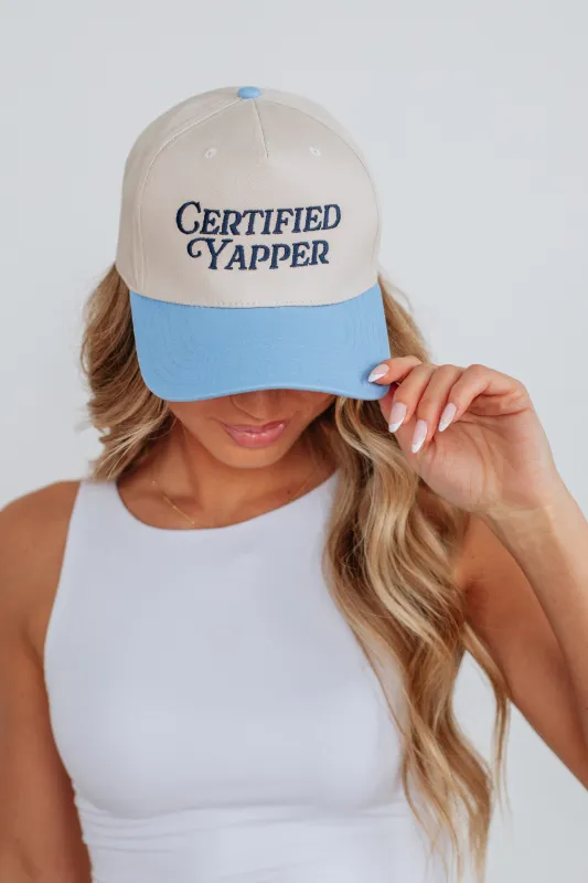 Certified Yapper Trucker Hat sold by Wild Oak Boutique