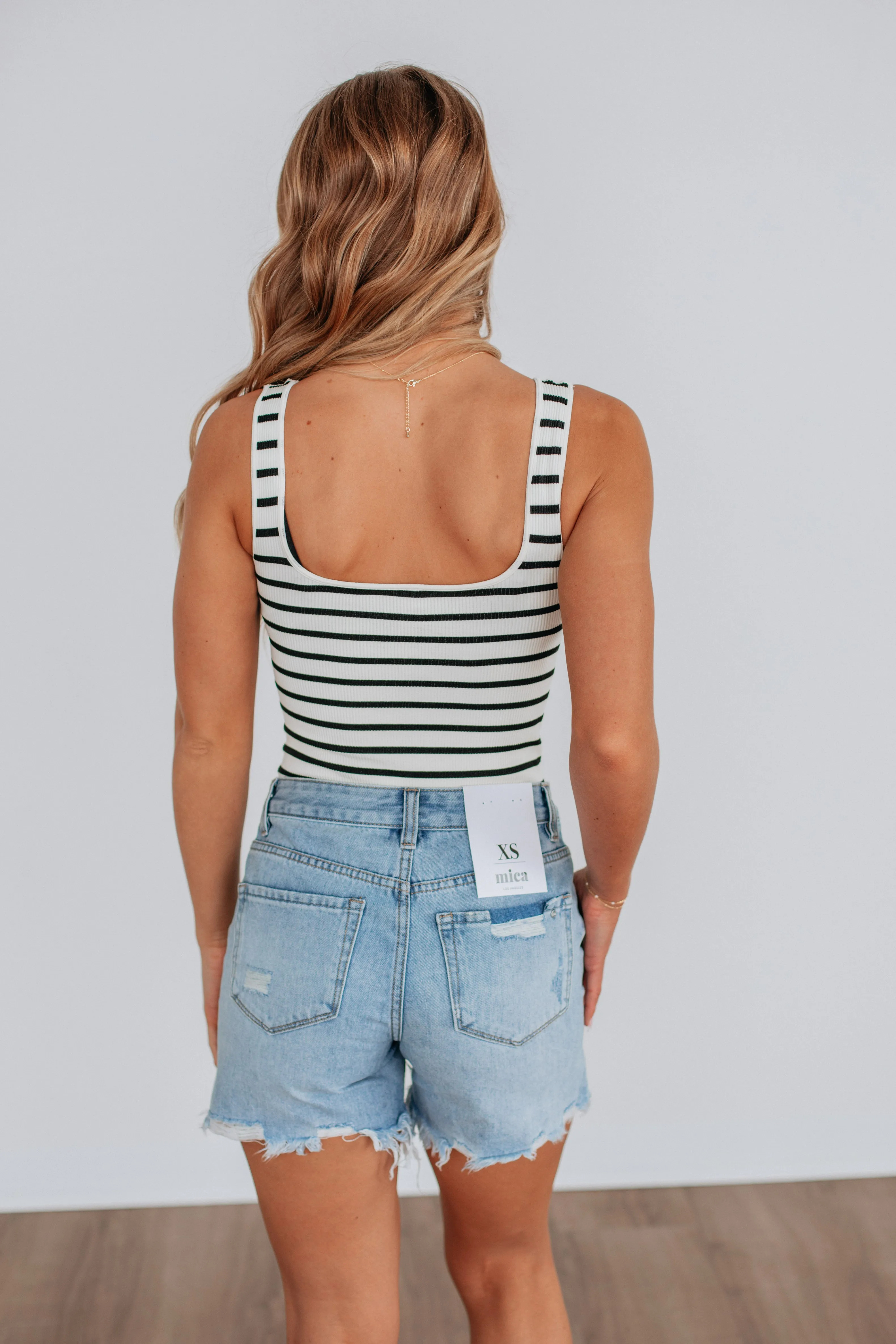 All You Need Bodysuit - Black Mix sold by Wild Oak Boutique product image thumbnail 5