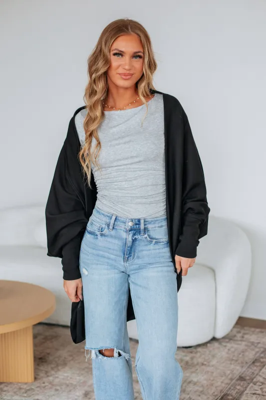 True Potential Cardigan - Black made by Mono B