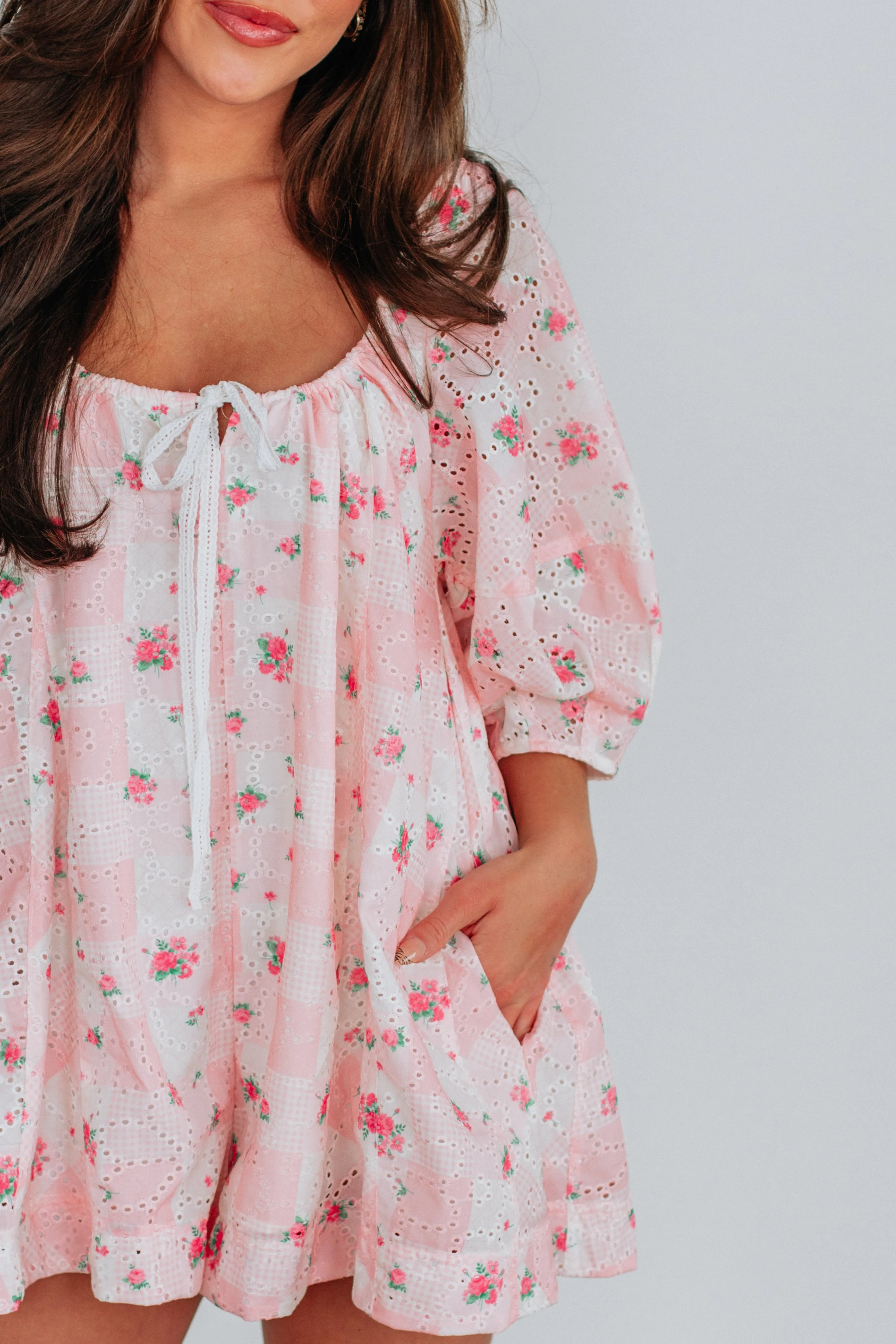 Alyse Floral Romper sold by Wild Oak Boutique product image thumbnail 2