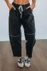 Making Things Right Pants - Vintage Black sold by Wild Oak Boutique