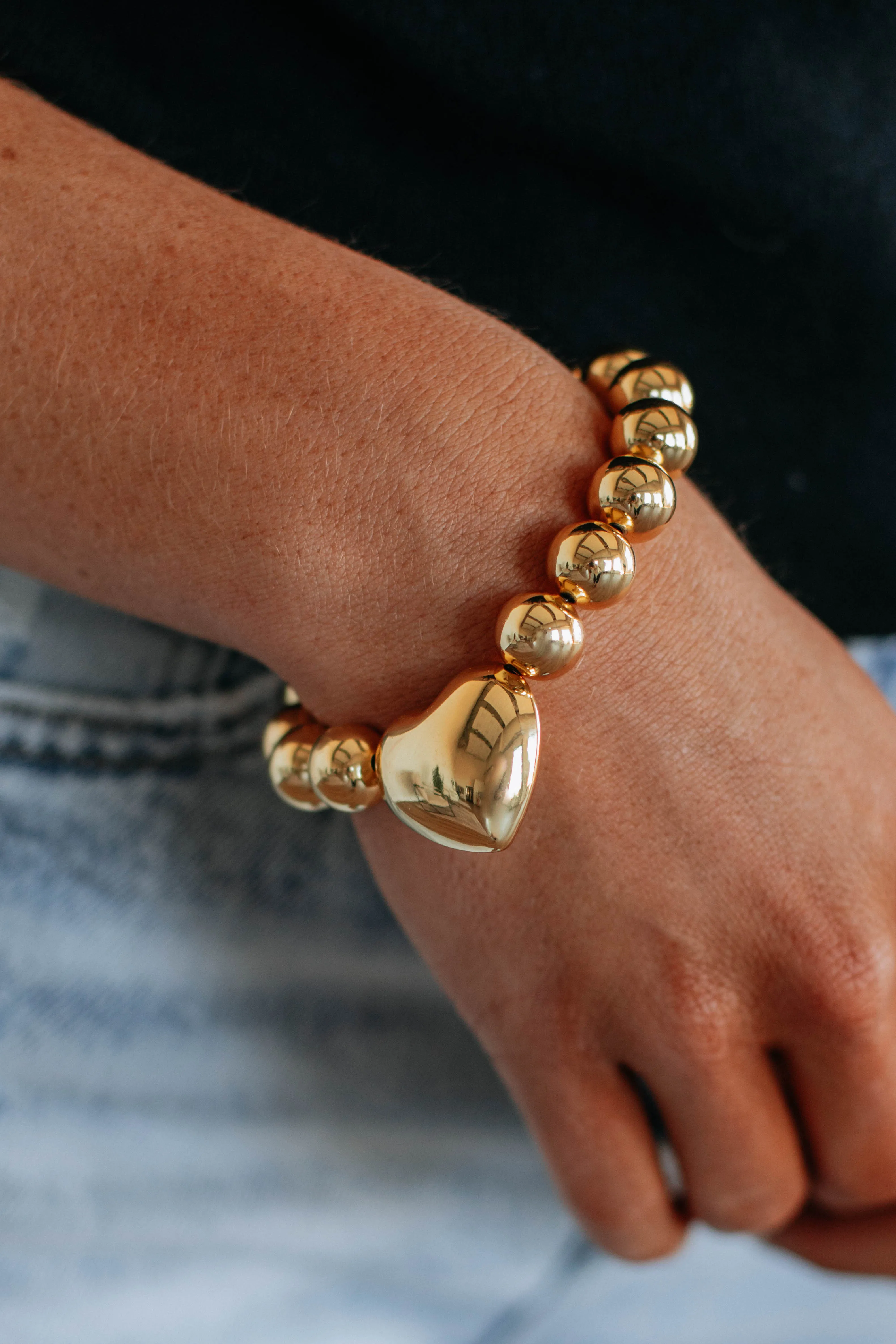 Following My Heart Bracelet sold by Wild Oak Boutique