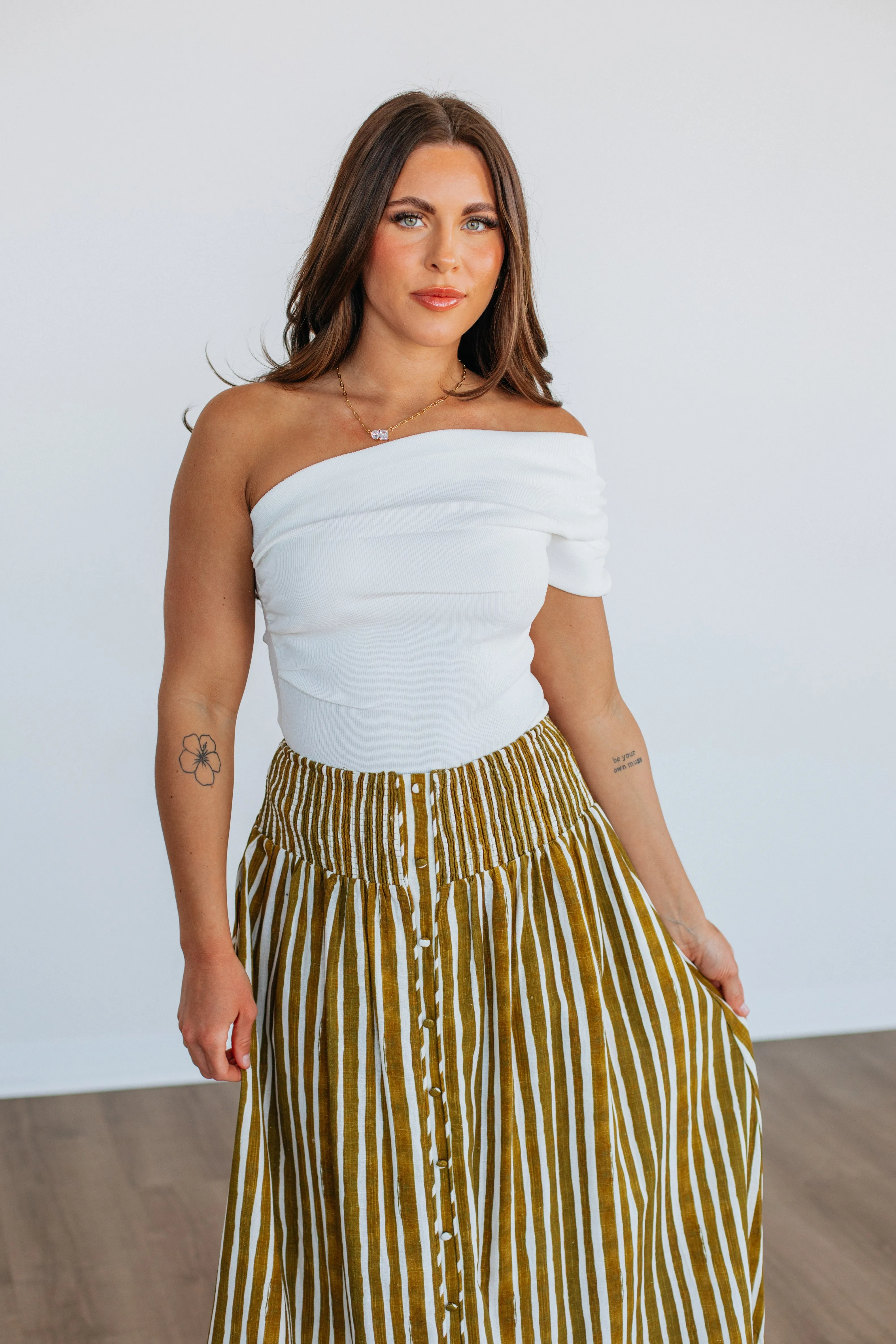 Cielle Top - Ivory sold by Wild Oak Boutique product image thumbnail 2