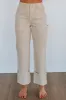Erin Risen Jeans - Khaki sold by Wild Oak Boutique
