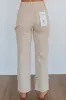 Erin Risen Jeans - Khaki sold by Wild Oak Boutique