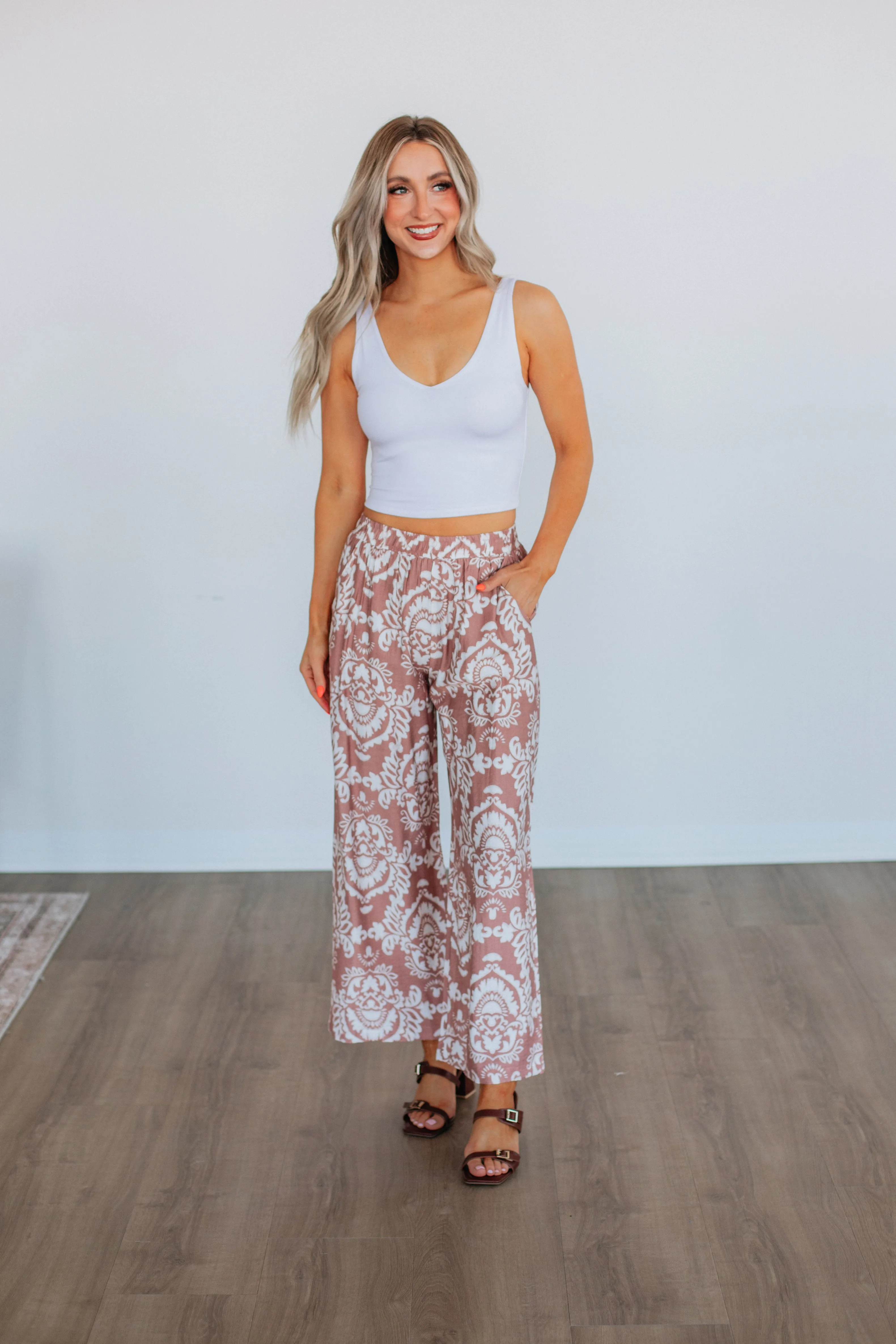 Karissa Wide Leg Pants sold by Wild Oak Boutique product image thumbnail 3