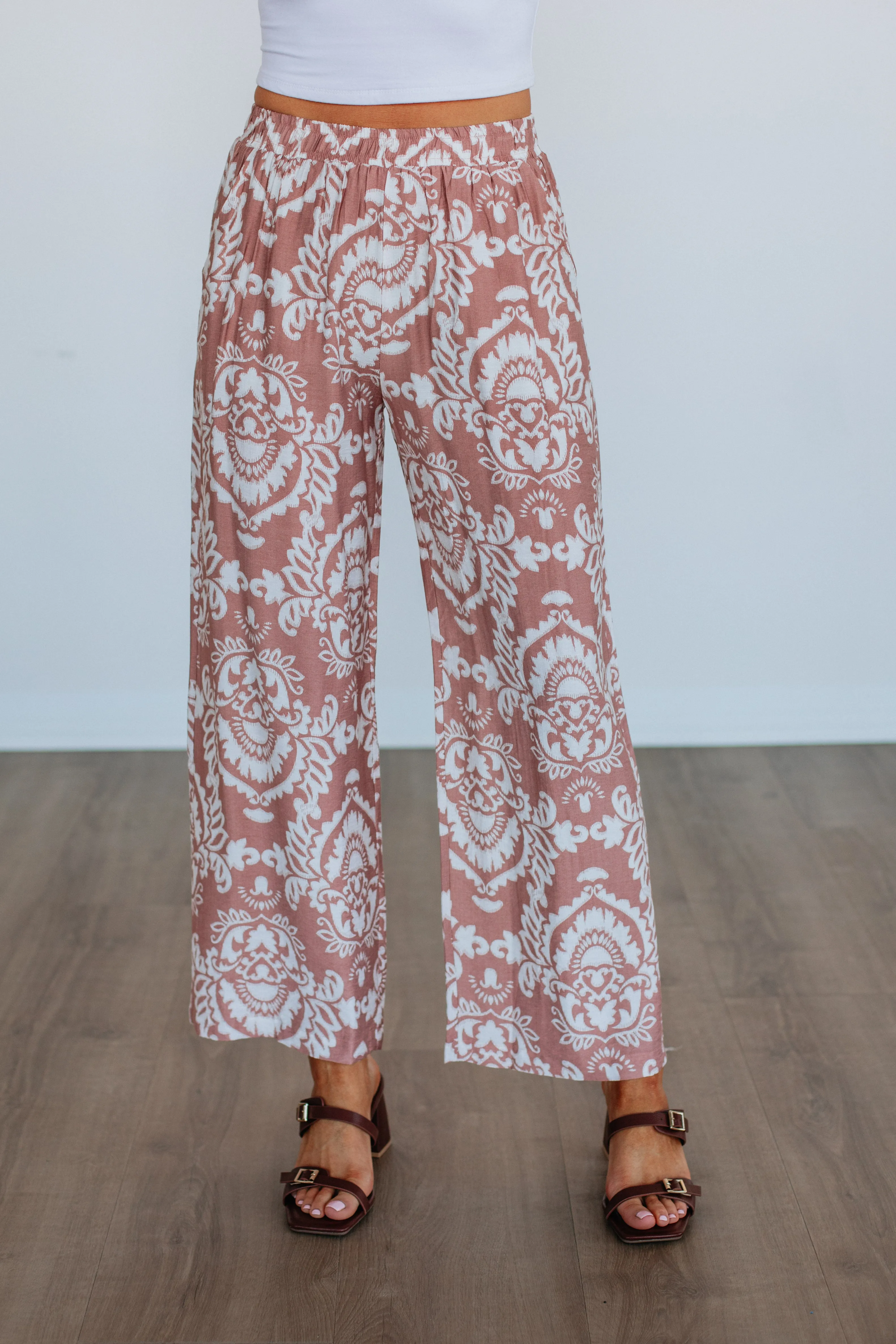 Karissa Wide Leg Pants sold by Wild Oak Boutique
