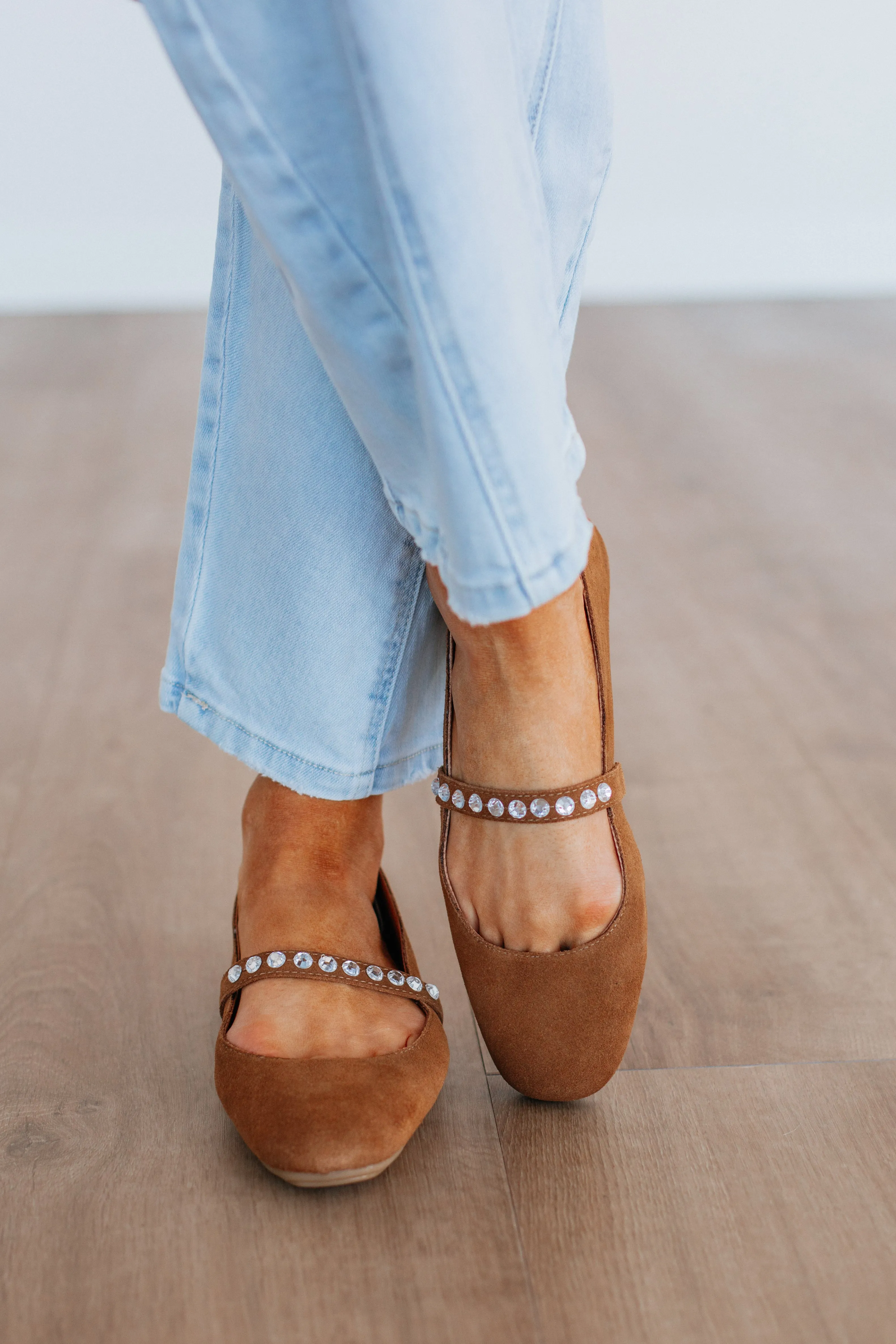 Setting Things Straight Ballet Flats - Mocha sold by Wild Oak Boutique product image thumbnail 3