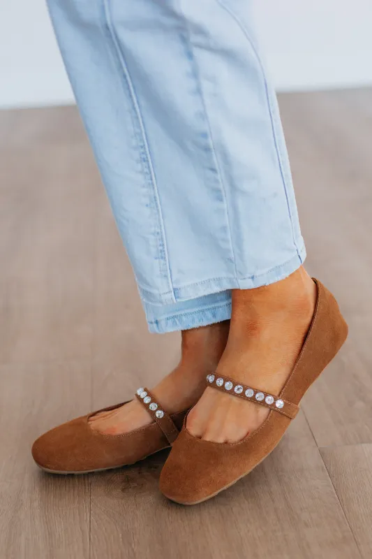 Setting Things Straight Ballet Flats - Mocha sold by Wild Oak Boutique