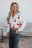 Very Cherry Cardigan sold by Wild Oak Boutique