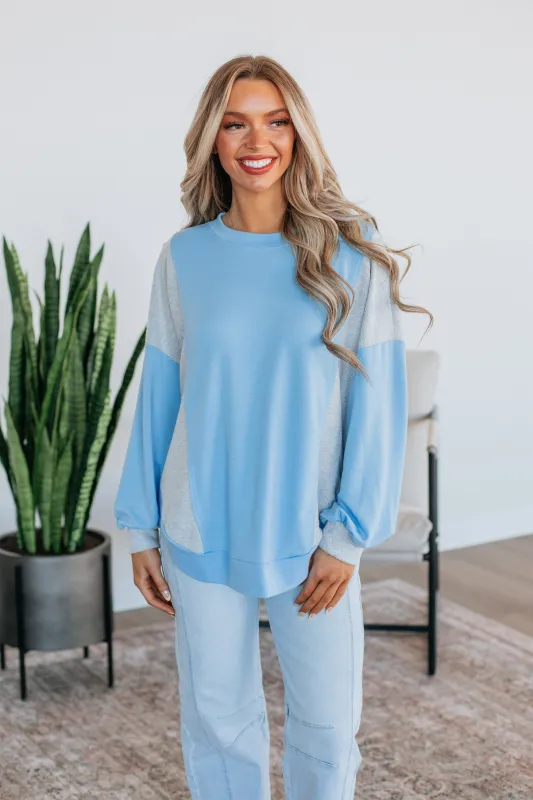 Rayne Colorblock Sweatshirt made by Ces Femme