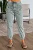 Drea Mica Joggers - Dusty Sage sold by Wild Oak Boutique