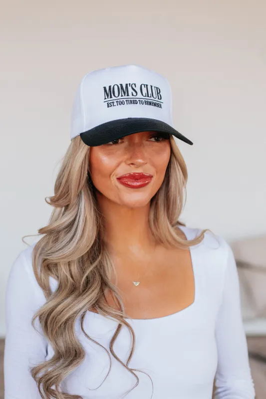 Mom's Club Trucker Hat sold by Wild Oak Boutique
