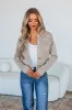 Gemma Risen Denim Jacket - Taupe sold by Wild Oak Boutique