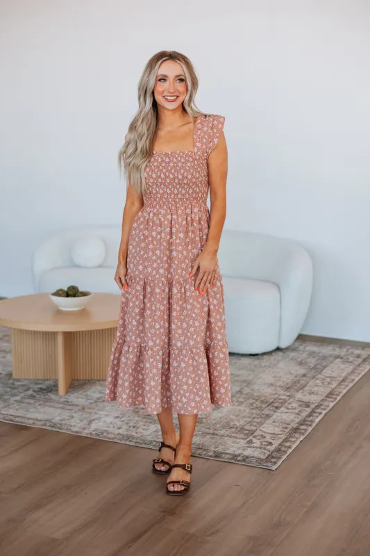 Tabitha Floral Dress sold by Wild Oak Boutique