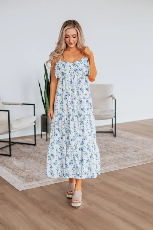 Haisley Floral Dress sold by Wild Oak Boutique
