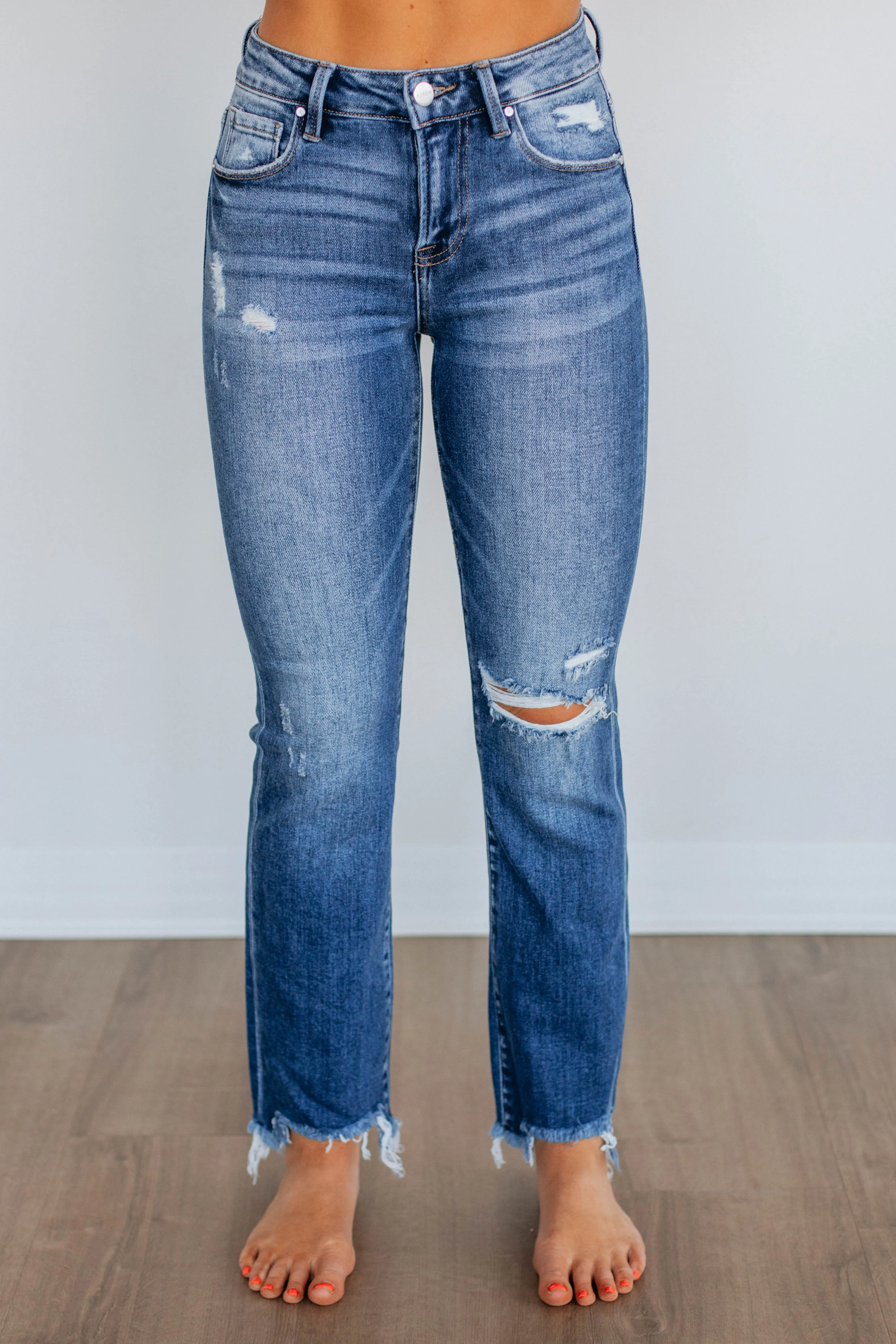 Carmen Risen Jeans sold by Wild Oak Boutique product image thumbnail 3