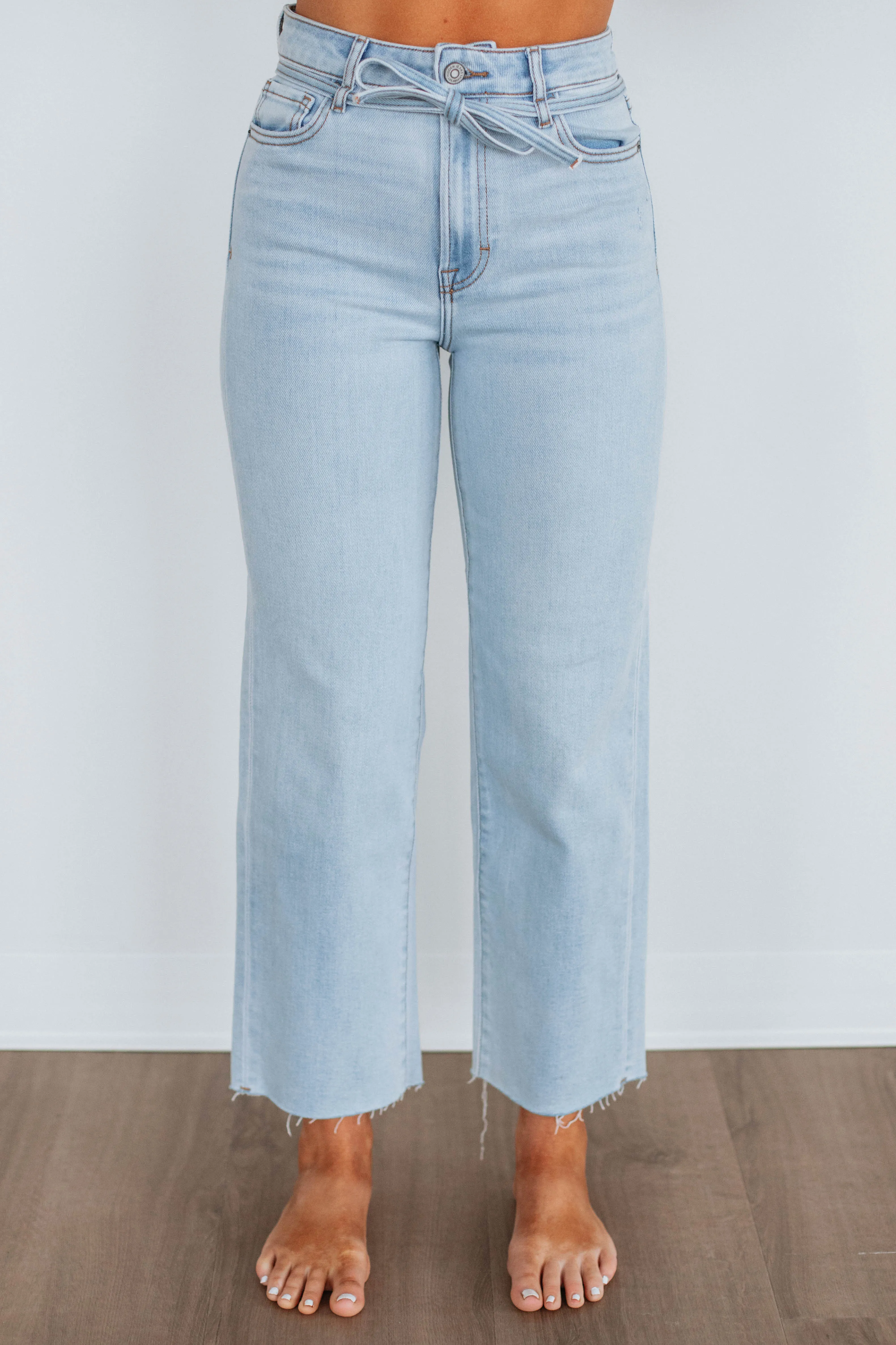 Ella Hidden Jeans - Light Wash sold by Wild Oak Boutique product image thumbnail 3