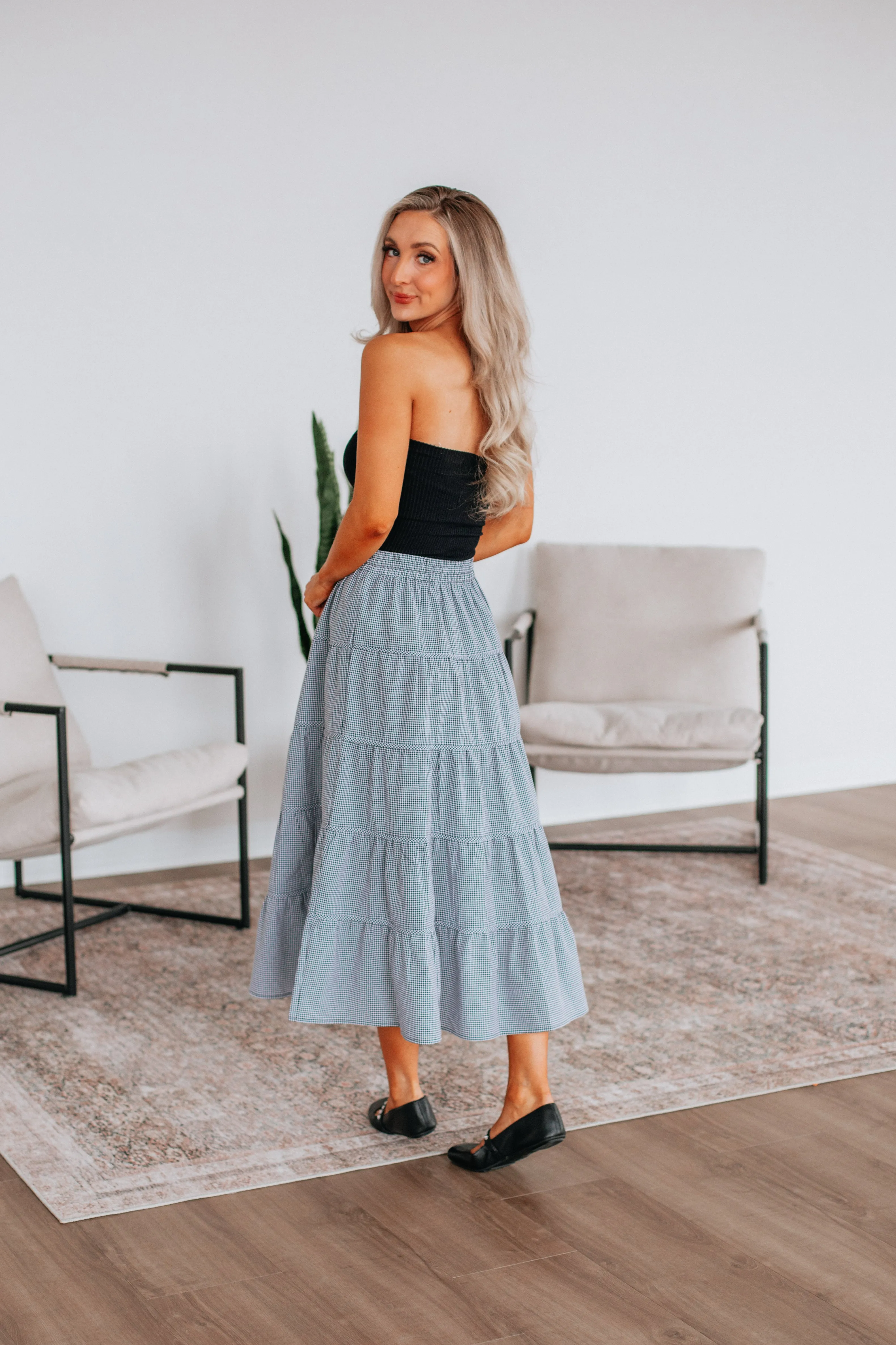 Vaya Tiered Skirt sold by Wild Oak Boutique product image thumbnail 4