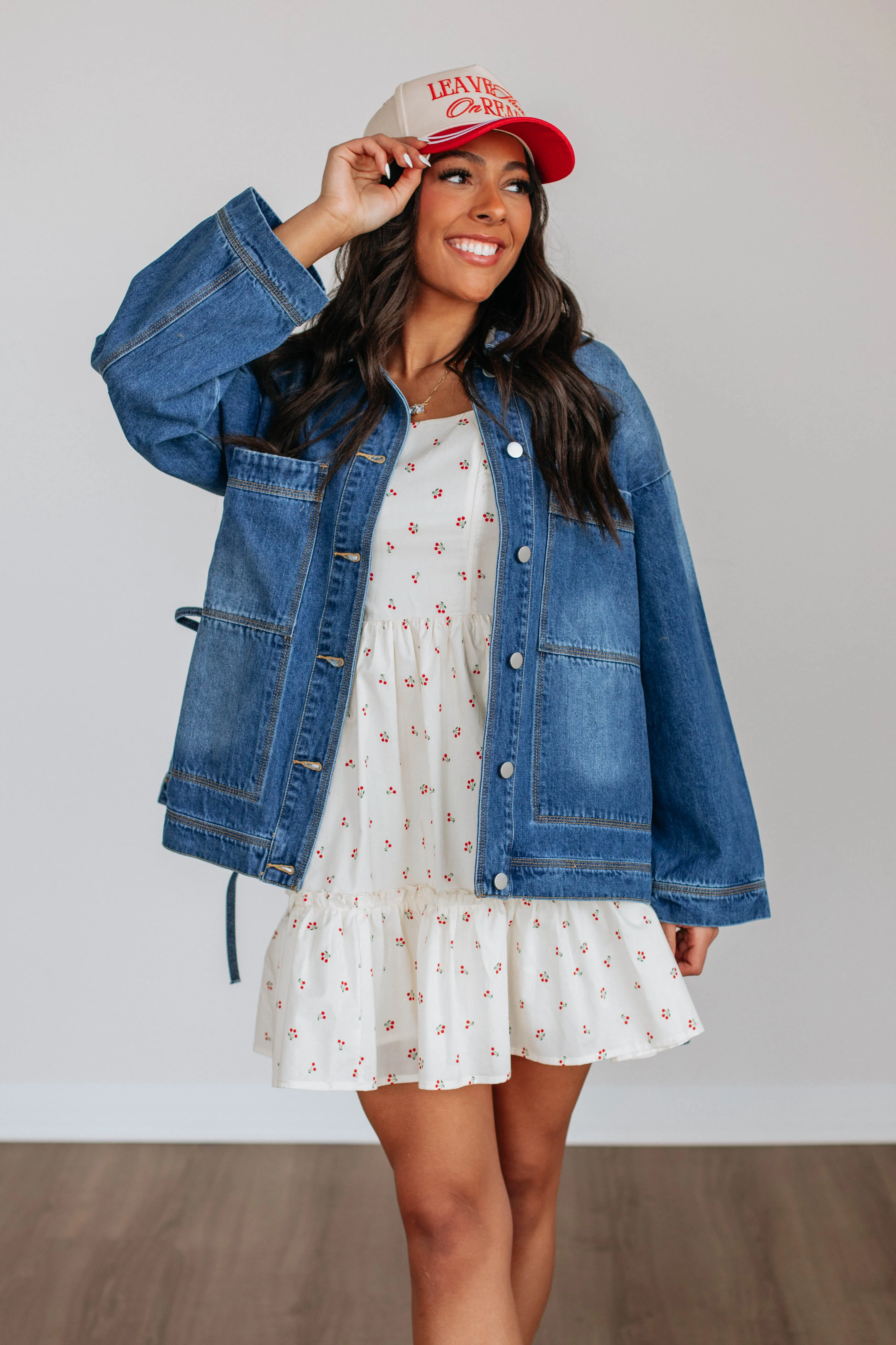 Nash Denim Jacket sold by Wild Oak Boutique