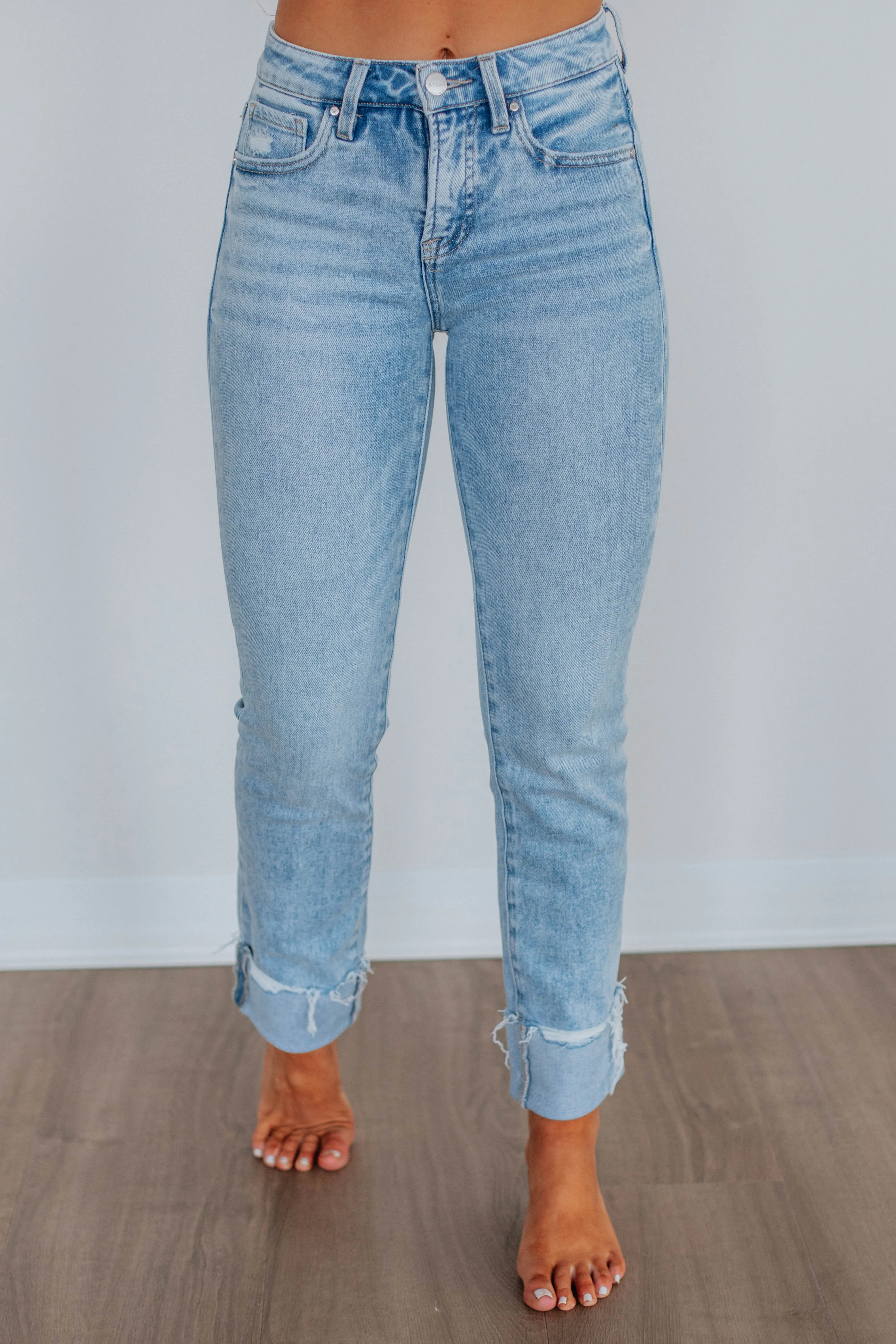 Taylor Risen Jeans - Light Wash sold by Wild Oak Boutique