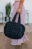 Off The Grid Quilted Weekender Bag - Black sold by Wild Oak Boutique