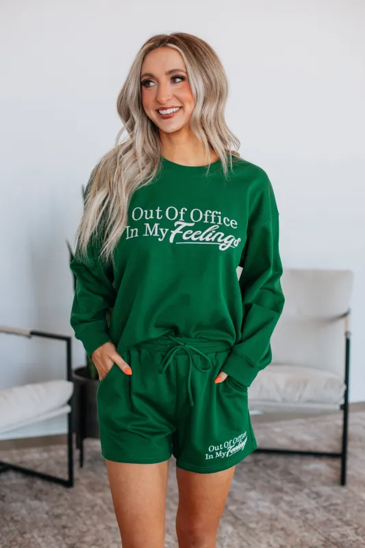 Out Of Office Lounge Sweatshirt sold by Wild Oak Boutique