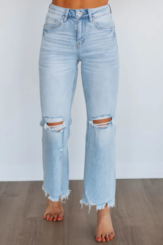 Colton Mica Jeans - Light Wash sold by Wild Oak Boutique