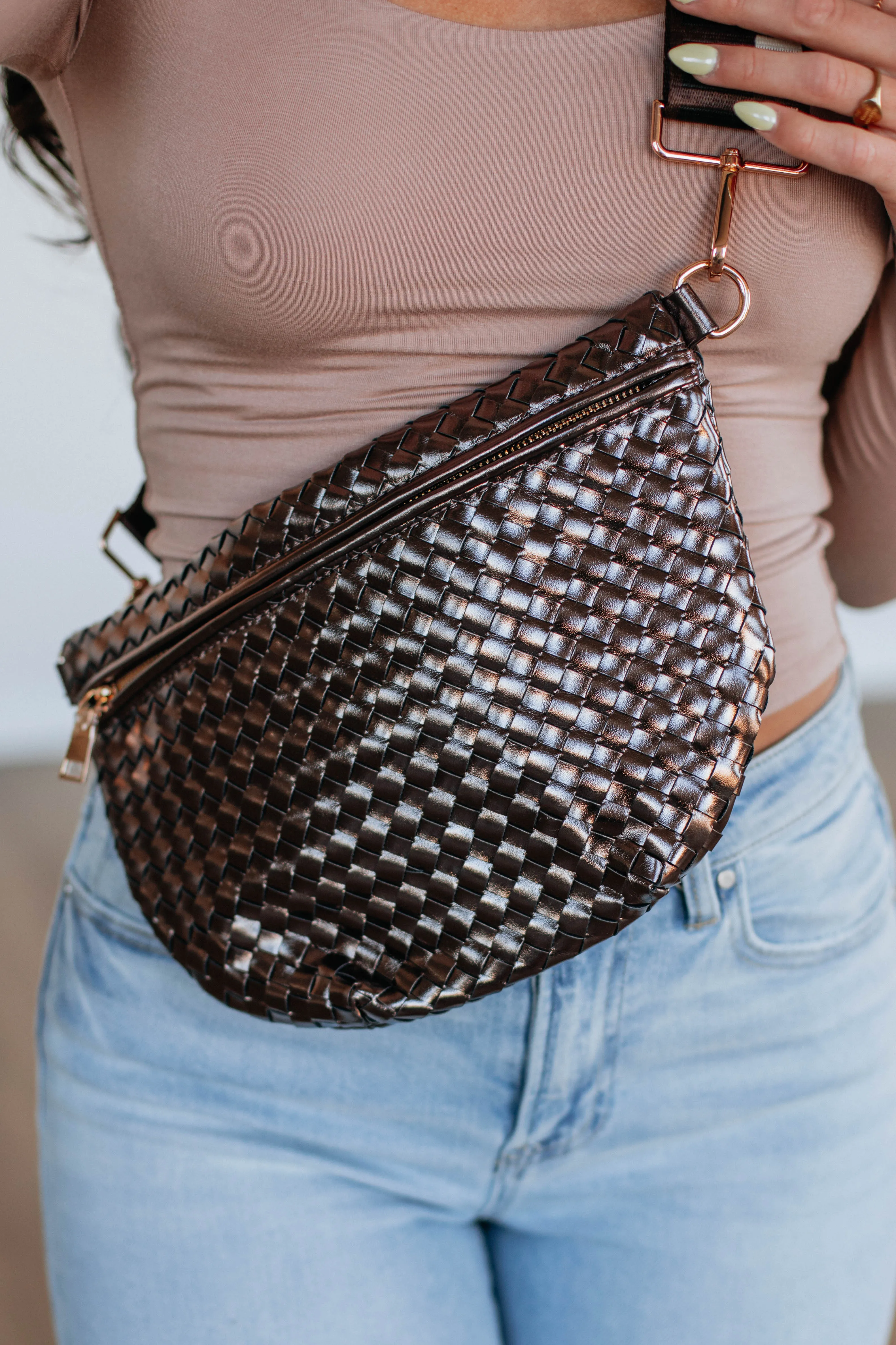 Patsy Bum Bag - Gunmetal sold by Wild Oak Boutique product image thumbnail 3