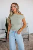 Let It Be Known Top - Light Sage sold by Wild Oak Boutique