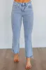 Roxanne Mica Jeans - Steel Blue sold by Wild Oak Boutique