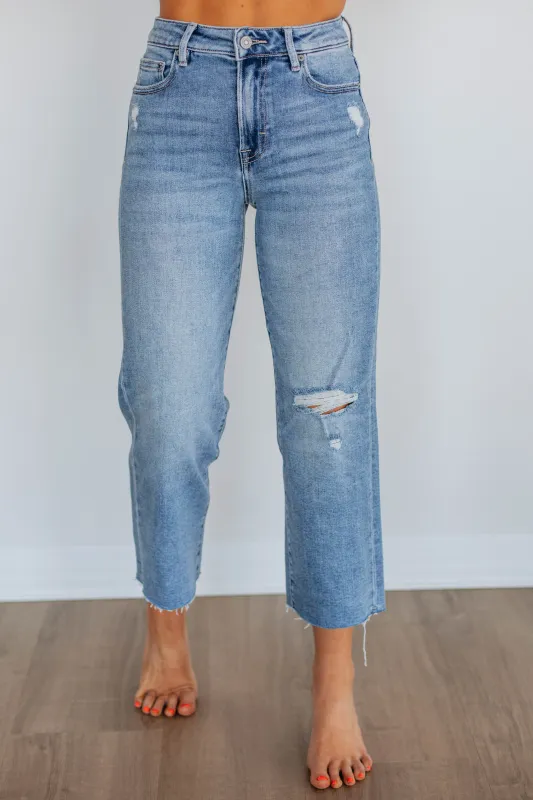 Ella Hidden Jeans - Medium Wash sold by Wild Oak Boutique