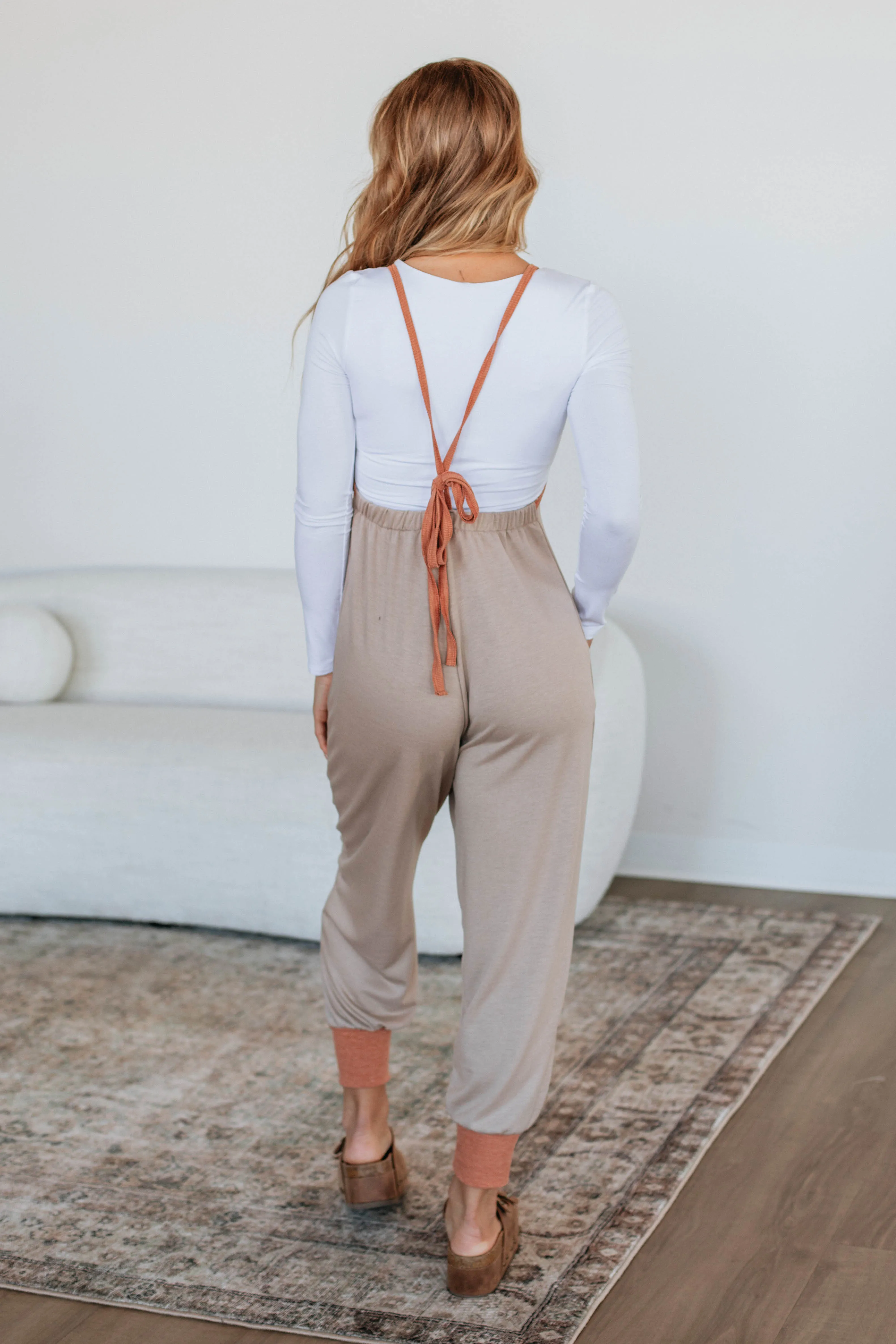 Cayson Contrast Jumpsuit sold by Wild Oak Boutique product image thumbnail 5